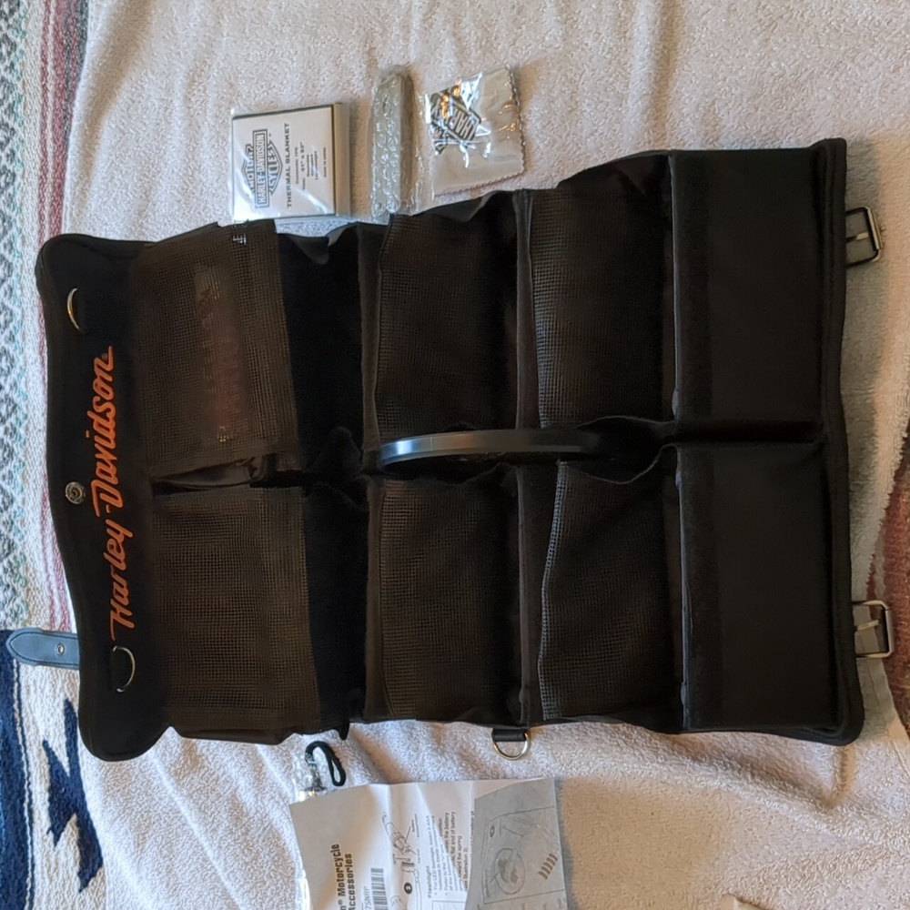 Harley-Davidson Black Accessories Tool Kit Bag - Picture 14 of 15